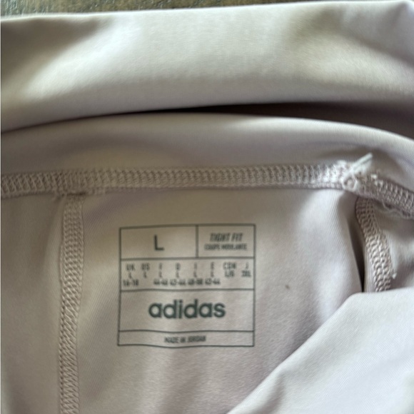 adidas Women's Optime Stash High Waisted 7/8 Tights. Size L. - Picture 4 of 5